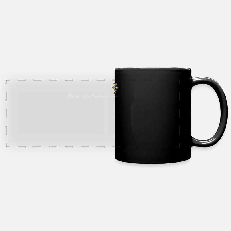 Nouvelle Calédonie - Mug panoramique uni - noir