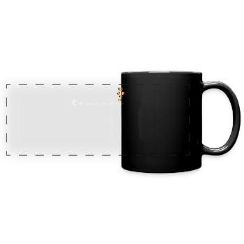 Romania - Full Colour Panoramic Mug - black - Front