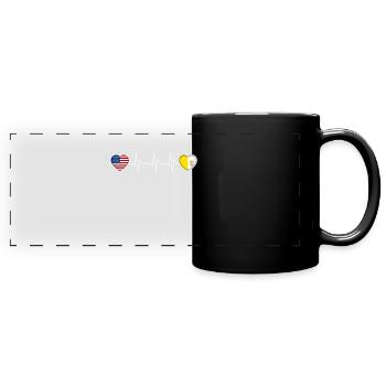 Vatican - Full Colour Panoramic Mug - black - Front