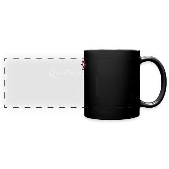 Qatar - Full Colour Panoramic Mug - black - Front