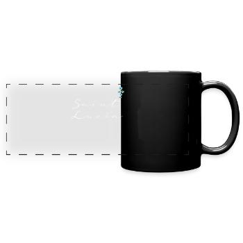Saint Lucia - Full Colour Panoramic Mug - black - Front