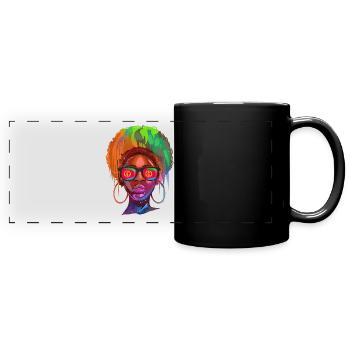 Eritrea - Full Colour Panoramic Mug - black - Front
