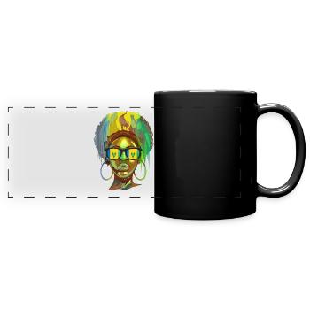 Saint Vincent and the Grenadines - Full Colour Panoramic Mug - black - Front