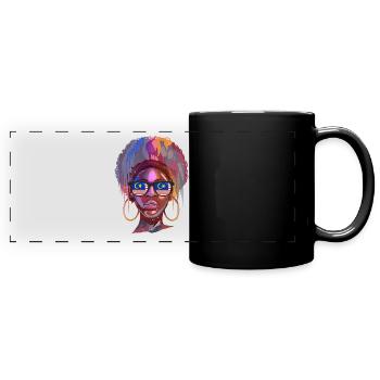 Malaysia - Panorama-Tasse farbig - Schwarz - Vorne
