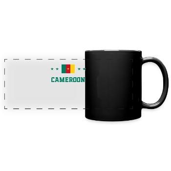 Cameroon - Full Colour Panoramic Mug - black - Front