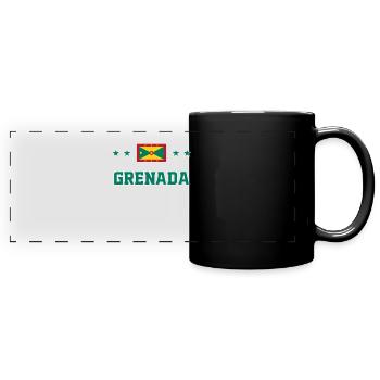 Grenade - Mug panoramique uni - noir - Devant