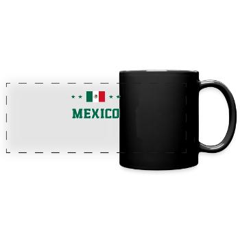 Mexico - Full Colour Panoramic Mug - black - Front