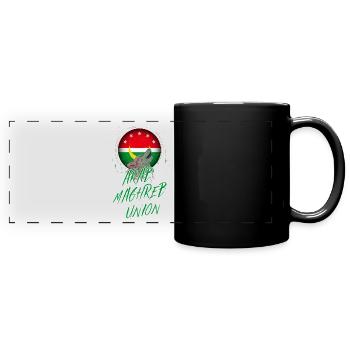 Union du Maghreb arabe - Mug panoramique uni - noir - Devant