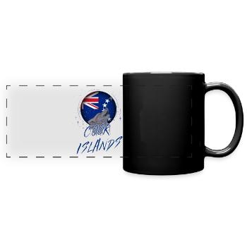 Cook (Îles) - Mug panoramique uni - noir - Devant