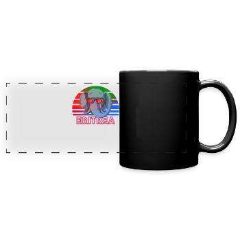 Eritrea - Full Colour Panoramic Mug - black - Front
