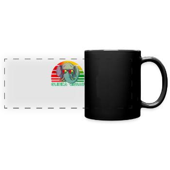 Guinea-Bissau - Panorama-Tasse farbig - Schwarz - Vorne