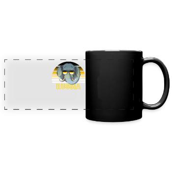 Russian Empire - Full Colour Panoramic Mug - black - Front
