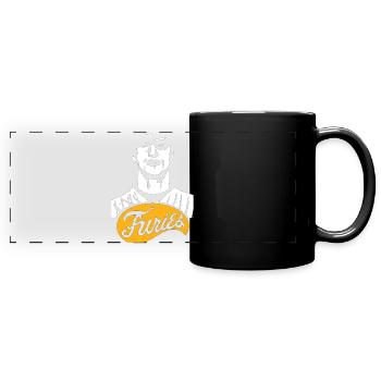 Furies Logo Vintage - Full Colour Panoramic Mug - black - Front