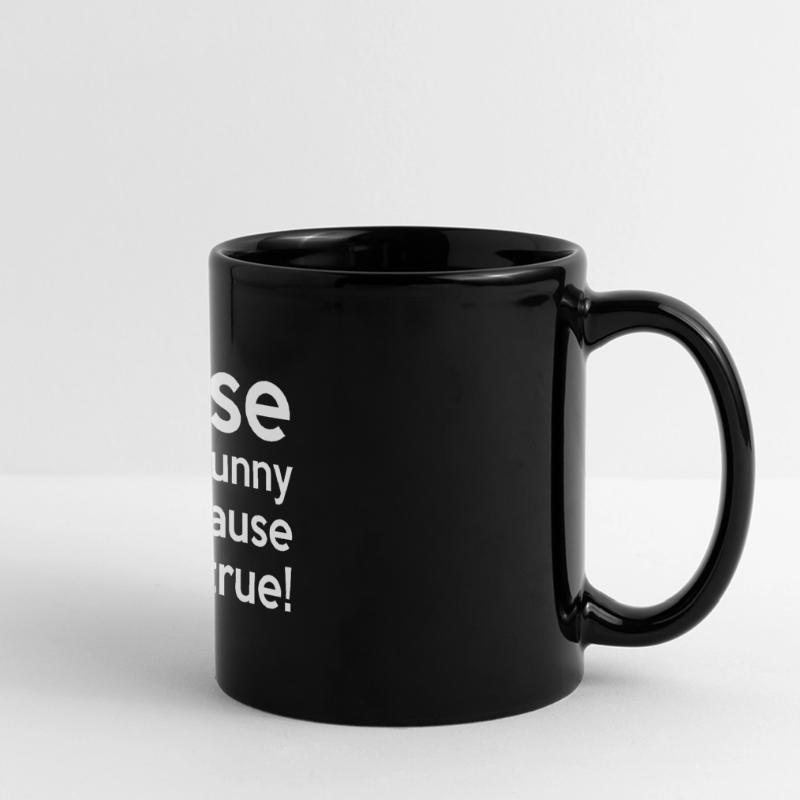 Programmierer false true Informatiker Student Code Panorama-Tasse farbig