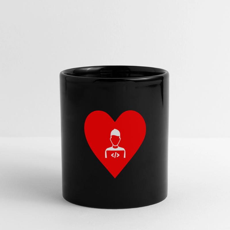 In love with Software Developer, Software Developer Full Colour Panoramic Mug