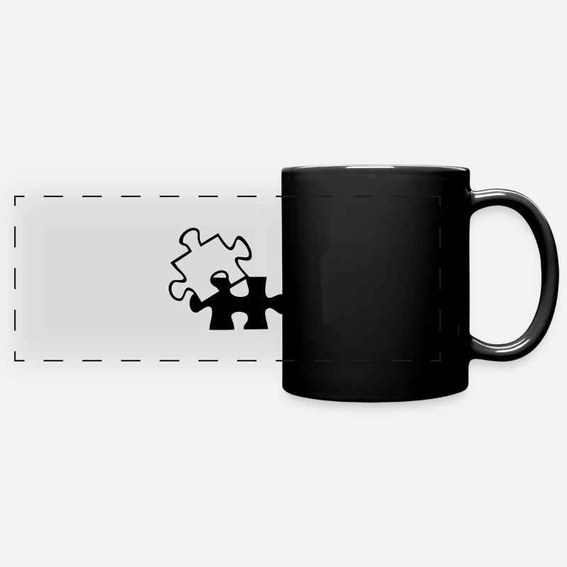 Wrong Part one color - Full Colour Panoramic Mug - black