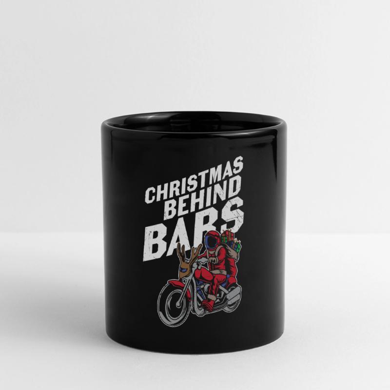 Weihnachtsmann Pullover - Weihnachtspullover Panorama-Tasse farbig