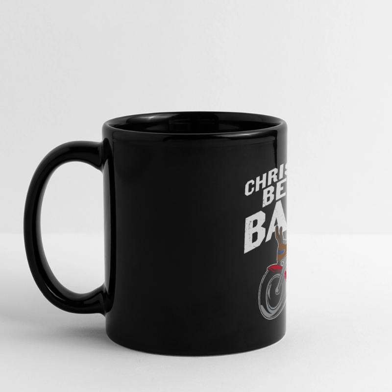 Weihnachtsmann Pullover - Weihnachtspullover Panorama-Tasse farbig