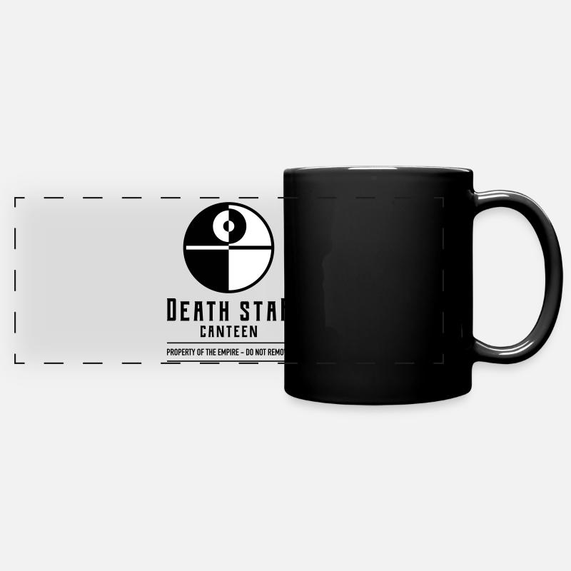 Death Star Canteen - Full Colour Panoramic Mug - black