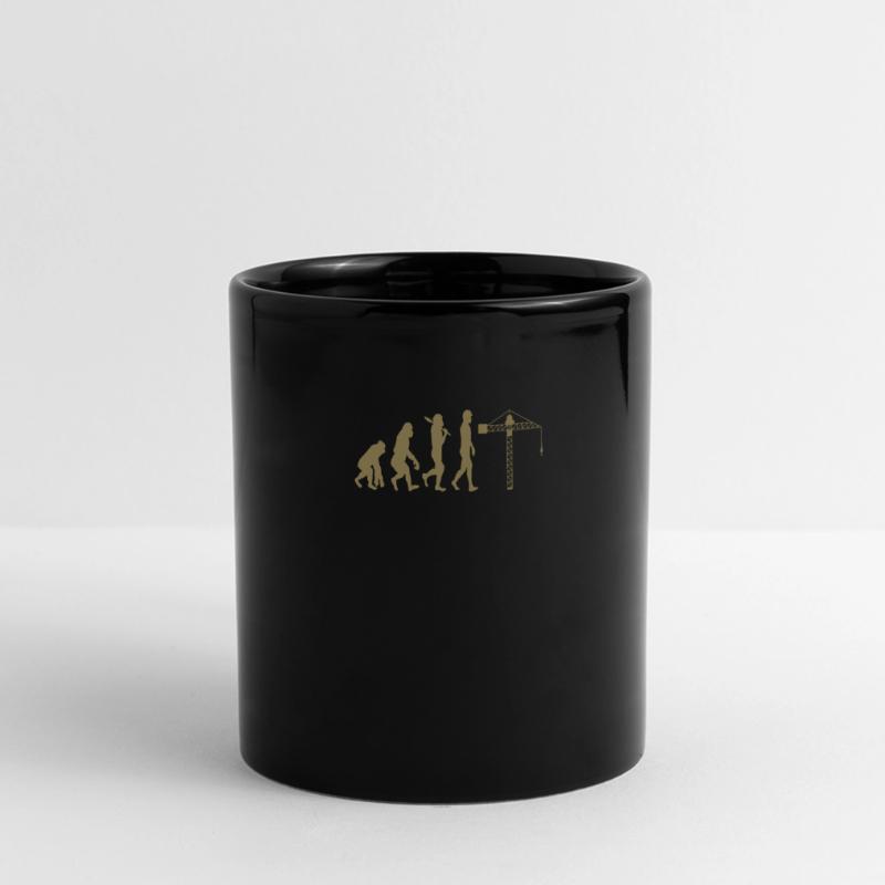 Évolution du grutier Mug panoramique uni