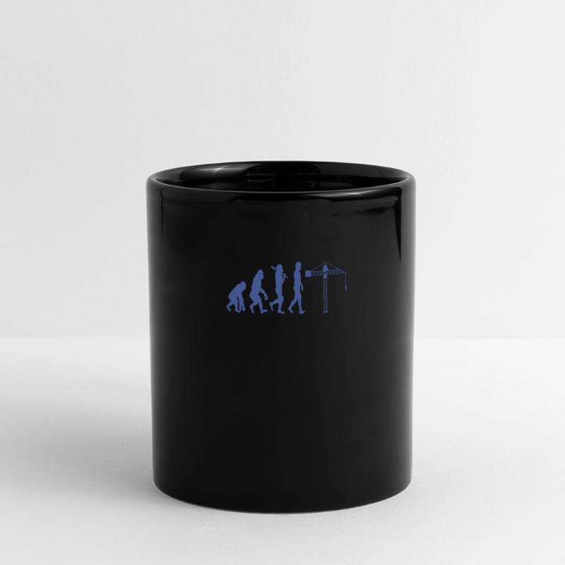 Évolution du grutier Mug panoramique uni