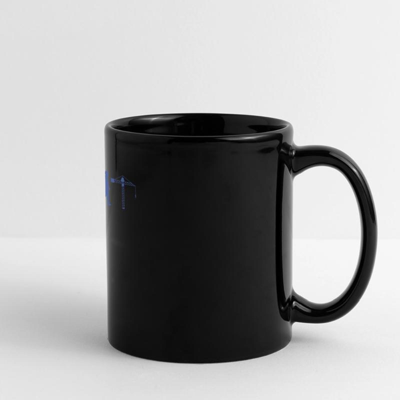 Crane operator Evolution Full Colour Panoramic Mug