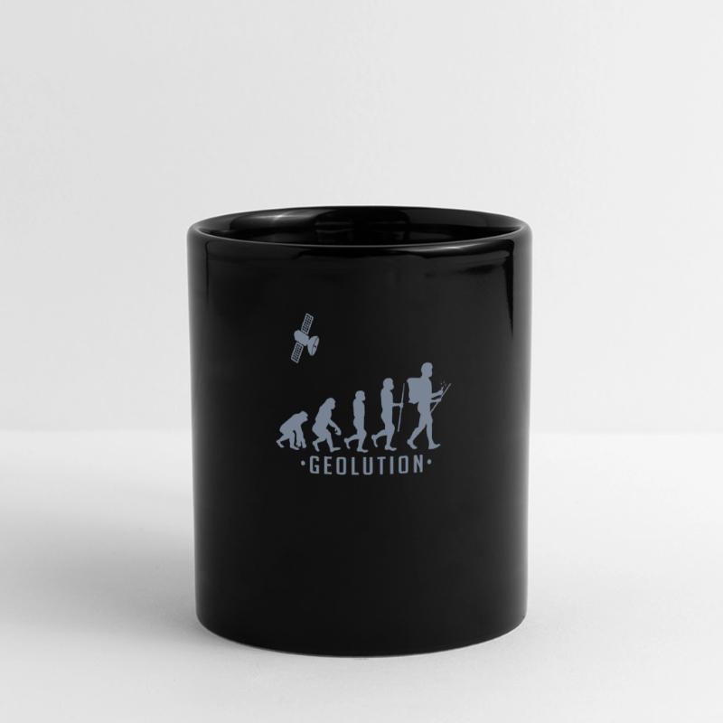 Geocaching evolution Chemise Geolution Mug panoramique uni