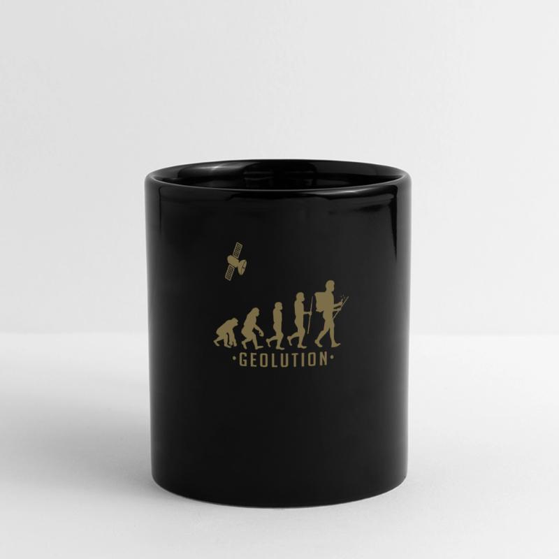 Geocaching evolution Chemise Geolution Mug panoramique uni