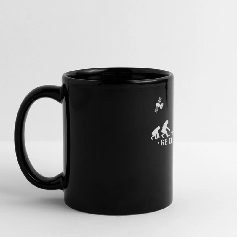 Geocaching evolution Shirt Geolution Panorama-Tasse farbig