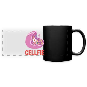 Science University Smart Mathematics T-Shirt - Full Colour Panoramic Mug - black - Front