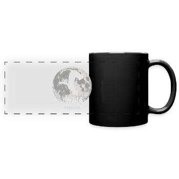 Parkour Freerunning Parkourläufer Geschenkidee - Panorama-Tasse farbig - Schwarz - Vorne