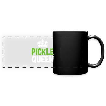 Pickle Queen - Full Colour Panoramic Mug - black - Front