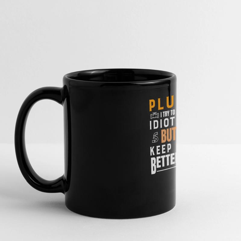 Heating engineer gift system mechanic plumber Full Colour Panoramic Mug