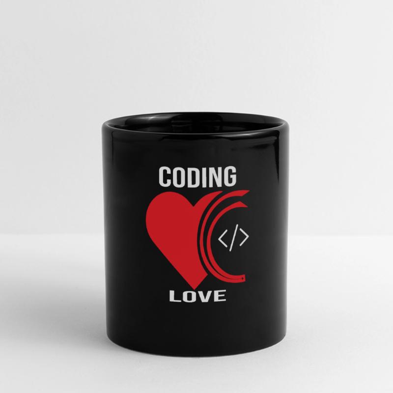 Softwareentwickler Programmierer Geschenk Panorama-Tasse farbig