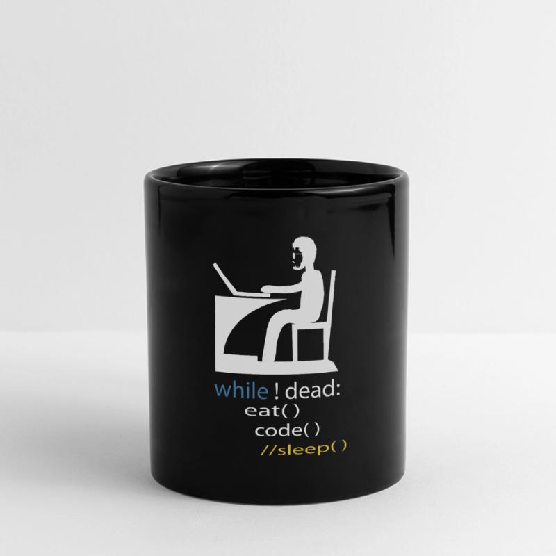 Software Developer Programmer Gift Full Colour Panoramic Mug