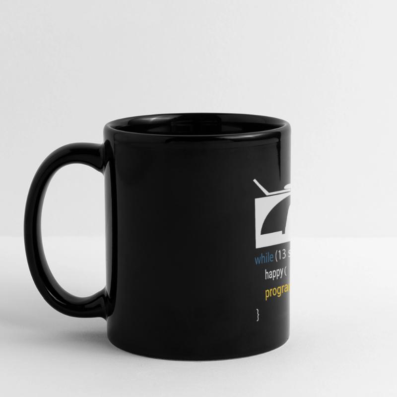 Software Developer Programmer Gift Full Colour Panoramic Mug