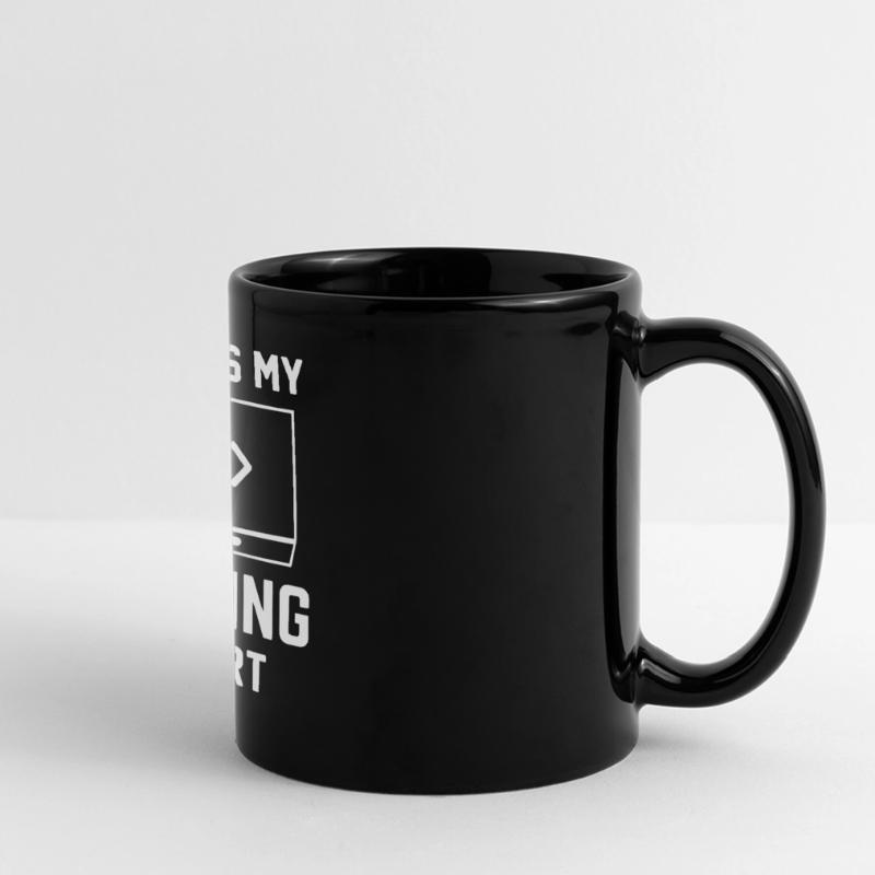 Softwareentwickler Programmierer Geschenk Panorama-Tasse farbig