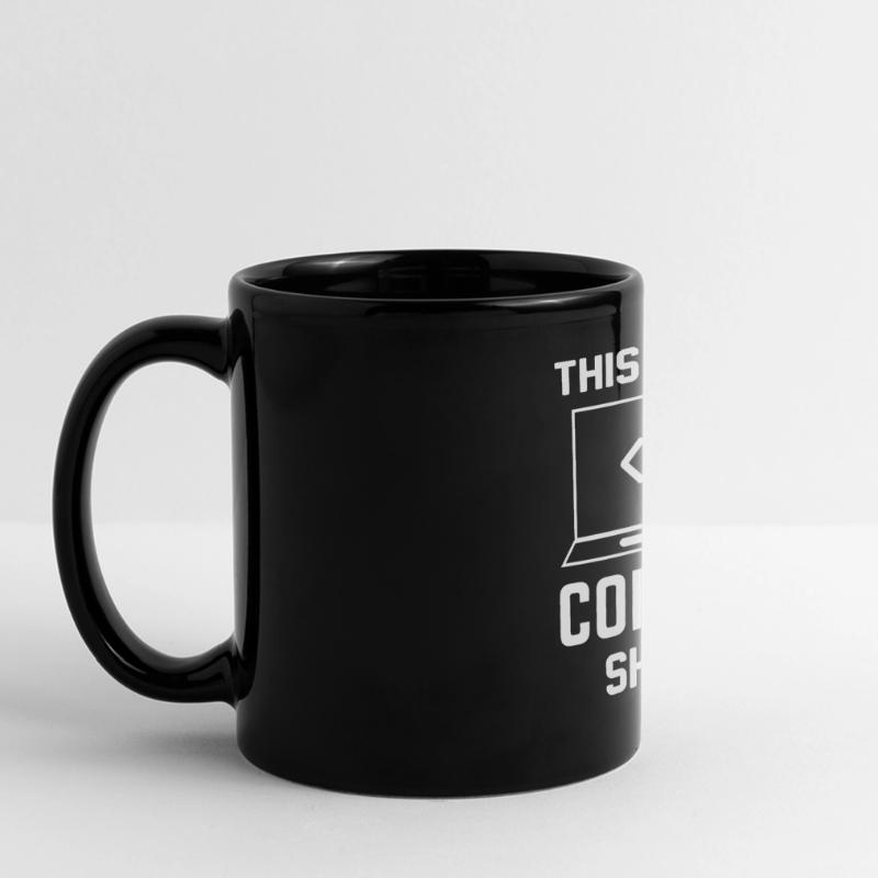 Software Developer Programmer Gift Full Colour Panoramic Mug