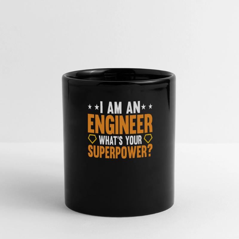 Engineer Brain Mechanical Engineering Electrical Engineering Math Full Colour Panoramic Mug