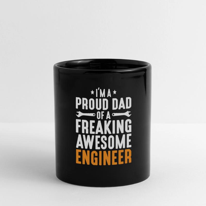 Engineer Brain Mechanical Engineering Electrical Engineering Son Full Colour Panoramic Mug