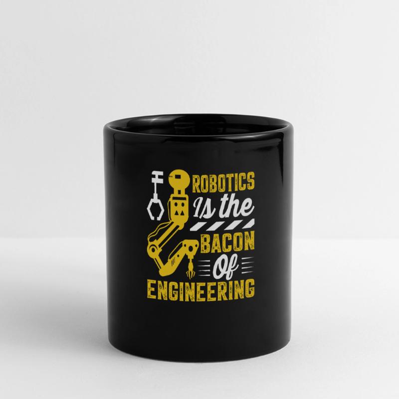 Programmeur de robots Technicien en automatisation Mug panoramique uni