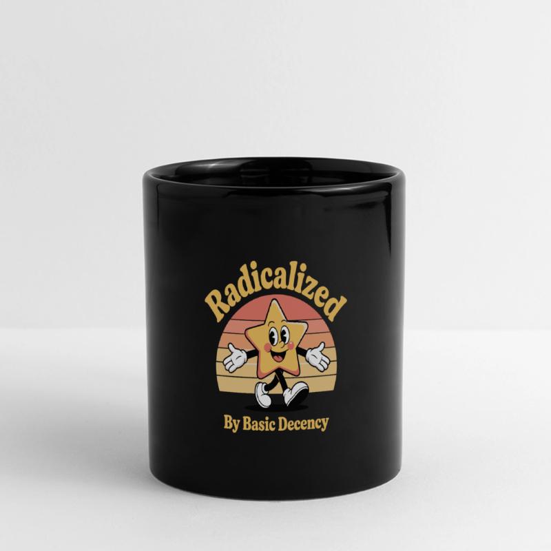 Radicalized By Basic Decency Full Colour Panoramic Mug
