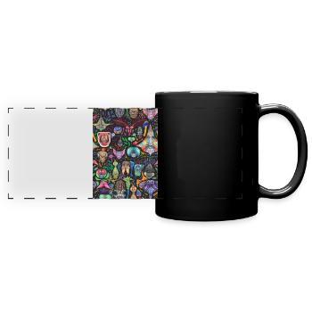 shrugbug - Full Colour Panoramic Mug - black - Front