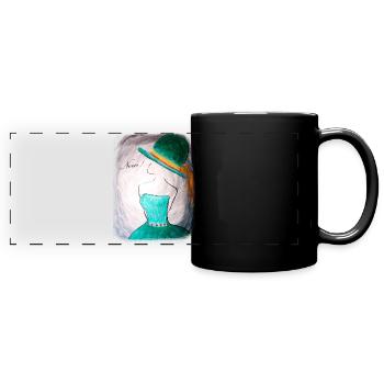Non! Opposant, ne fais pas, ne fais pas ça, nettsfetz - Mug panoramique uni - noir - Devant