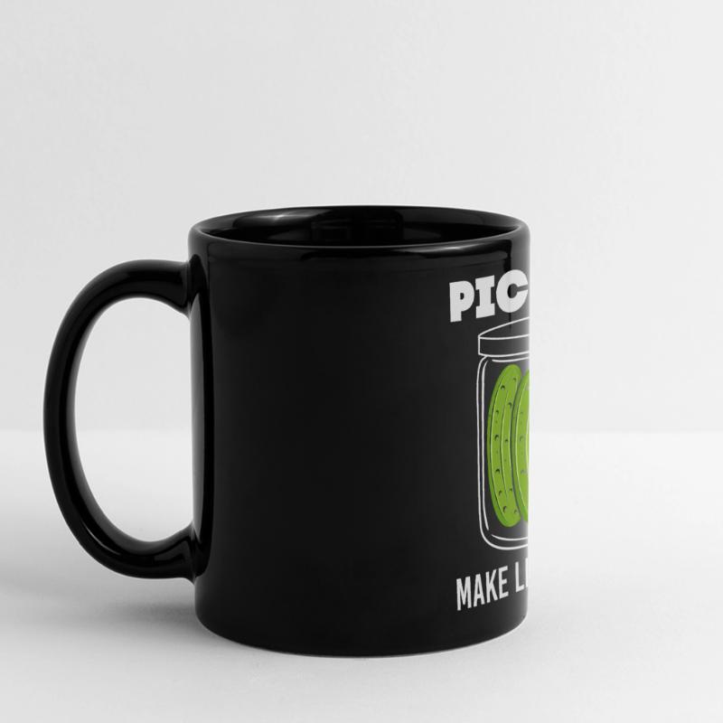 Concombre Cornichon de concombre Mug panoramique uni