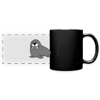 Seal - Full Colour Panoramic Mug - black - Front