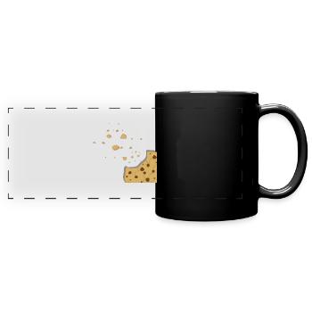 cooki - Mug panoramique uni - noir - Devant