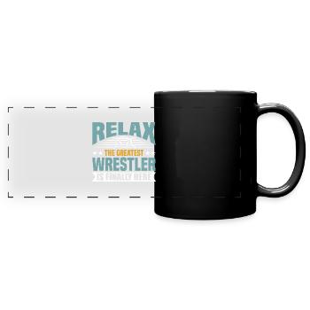 Wrestling Club Wrestling Wrestling - Mug panoramique uni - noir - Devant