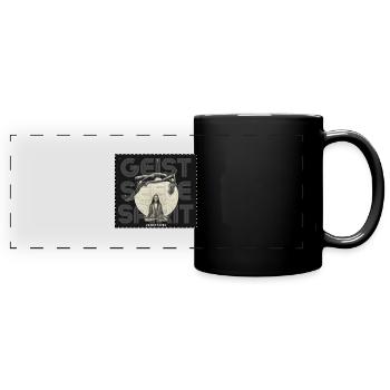 Thème de l’ - Mug panoramique uni - noir - Devant