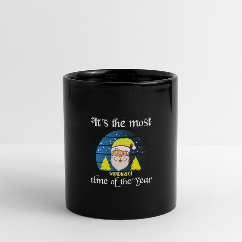 C’est la période la plus merveilleuse de l’année Mug panoramique uni